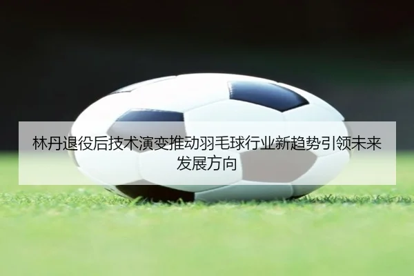 林丹退役后技术演变推动羽毛球行业新趋势引领未来发展方向